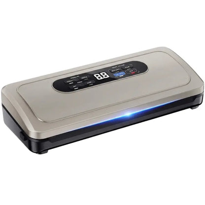 10-in-1 Vacuum Sealer with Built-In Bag Cutter, Roll Storage, and Seal Modes