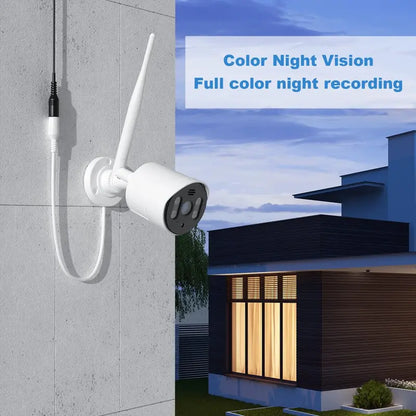 Topvision 4Pcs Security Wired Camera System, 8CH 3MP NVR Home Security, 1080P IP Security Surveillance Cameras
