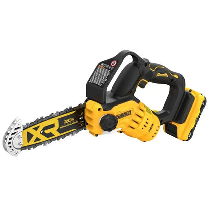 DEWALT DCCS623L1 8-Inch Battery Chainsaw  20V MAX Pruning Saw Kit with 3Ah Battery and Charger