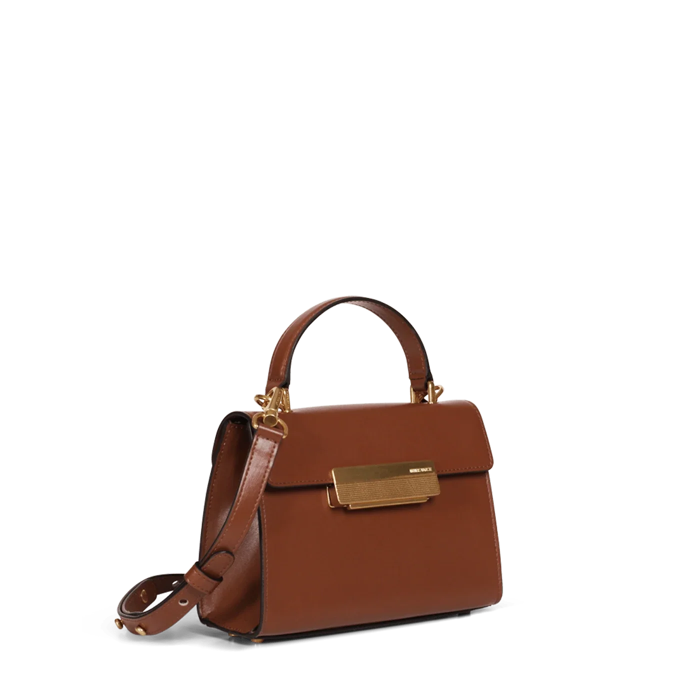 Mini Capucine - Cuir Box Camel