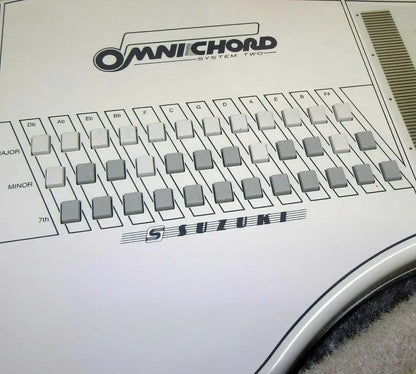 Suzuki Omnichord OM-84 System Two — Fully Tested with Hard Case, Power Supply & Manual