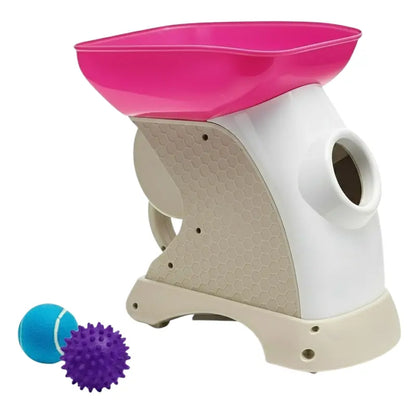 Dual-Species Ball Launcher  Interactive Outdoor Toy for Dogs & Cats