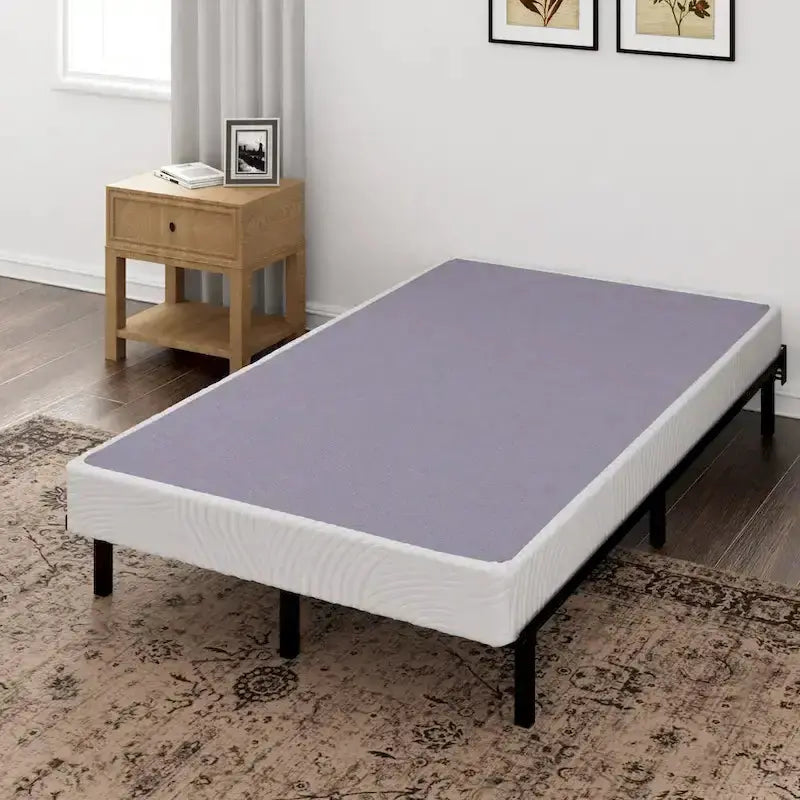 ZINUS Priage 4-Inch Bamboo Box Spring  Eco-Friendly Foundation for Mattresses