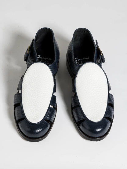FRANCK BICOLOR NAVY & WHITE