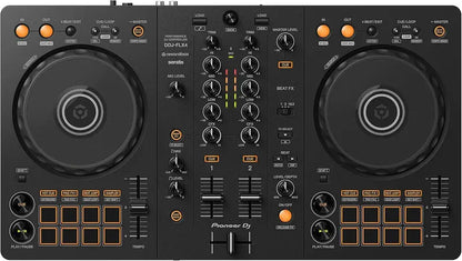 Pioneer DDJ-FLX4 DJ Controller  Compact 2-Channel Mixer with Performance Pads & Serato Integration
