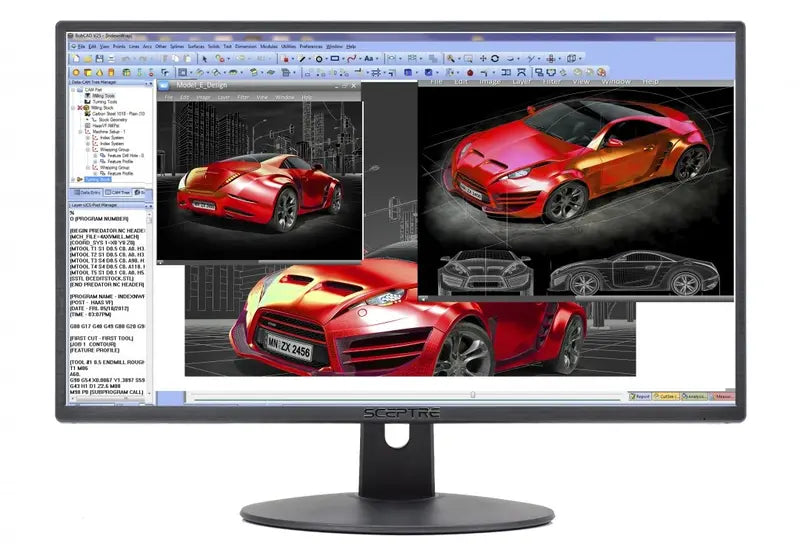 Sceptre 24  Ultra Thin 75Hz 1080p LED Monitor