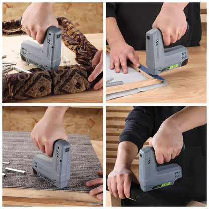 WORKPRO 3.6V Cordless 2-in-1 Staple & Nail Gun  Compact Battery-Powered Fastener Tool