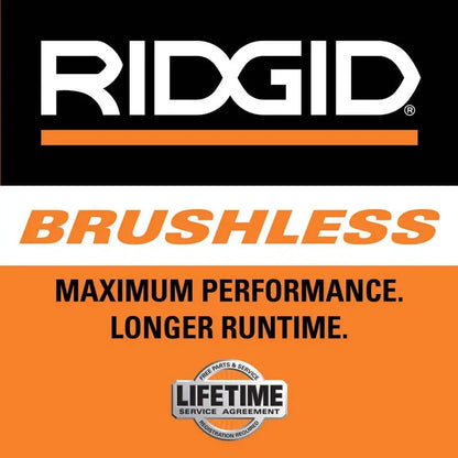 RIDGID 18V Brushless Cordless Battery 22 in. Hedge Trimmer (Tool Only) R01401B