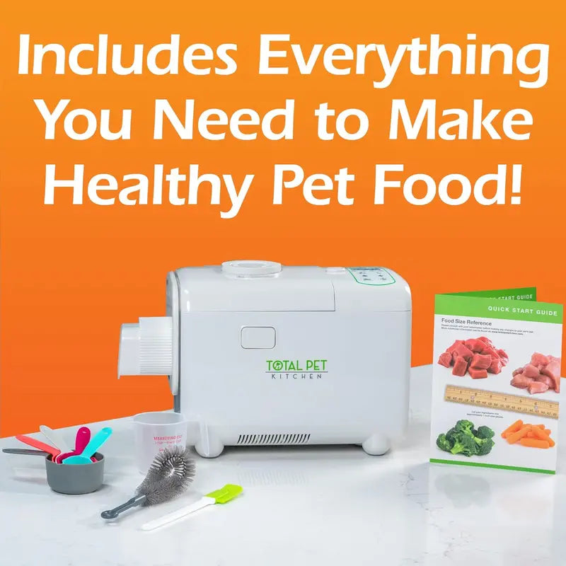 All-in-One Pet Food Multicooker  4.5 Qt Smart Mixer & Dispenser Appliance