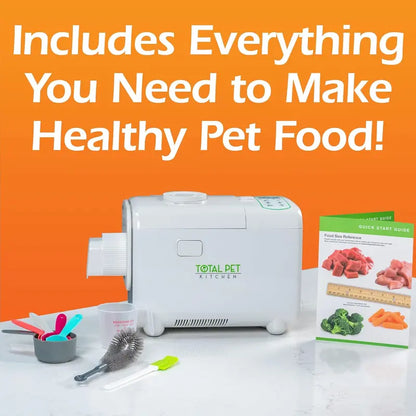 All-in-One Pet Food Multicooker  4.5 Qt Smart Mixer & Dispenser Appliance