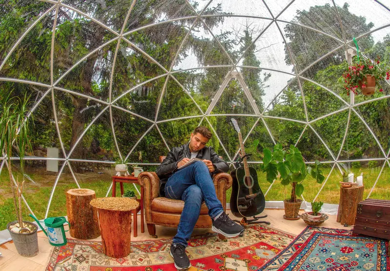 Garden Igloo  12′ Walk-In Garden Dome Igloo