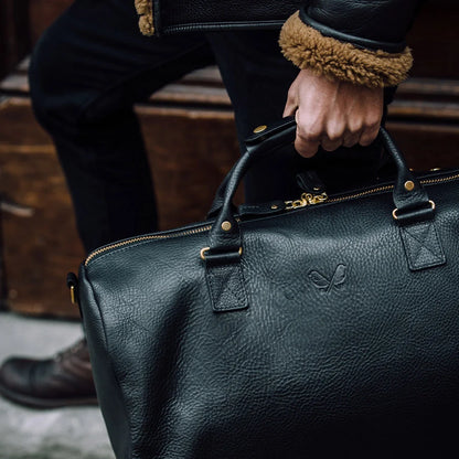 Leather Commuter - Black