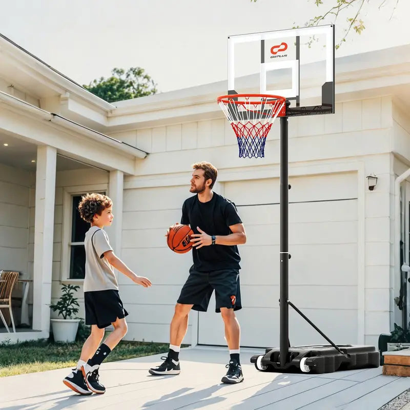 Lightweight Adjustable Kids’ Basketball Goal (3.3 FT to 7 FT)
