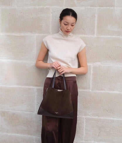 Medium Oak | Suede Moka