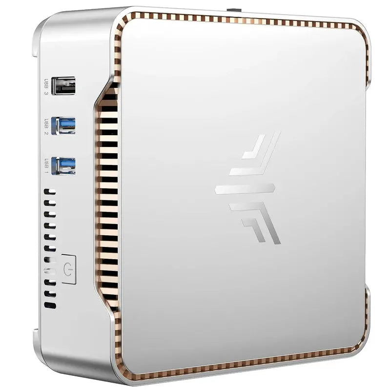 Kamrui GK3Plus Mini PC  16GB DDR4 RAM, 512GB M.2 SSD, Compact Desktop Replacement