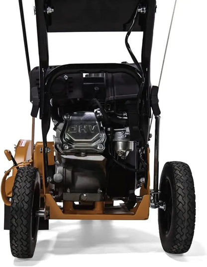 Generac Edger with 163cc Engine  Precision Bevel Cutting, Curb-Hopping Design, Six Depth Settings, and Four-Wheel Steering Control