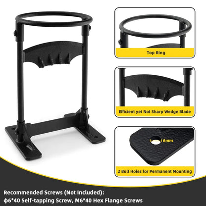 High-Carbon Steel Manual Firewood Kindling Splitter
