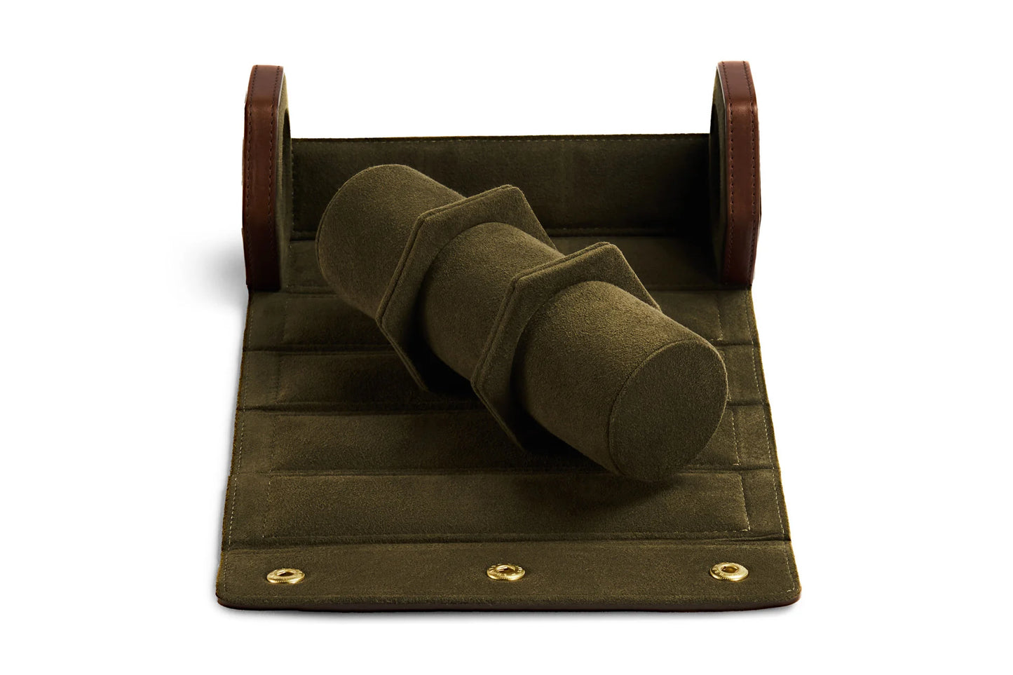 Triple Watch Roll - Brown