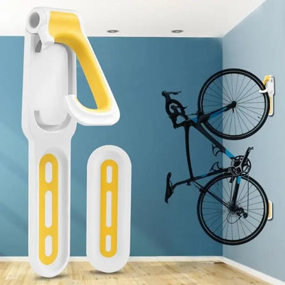 Nordic Wall-Mounted Bike Hook  Space-Saving Indoor Bicycle Storage