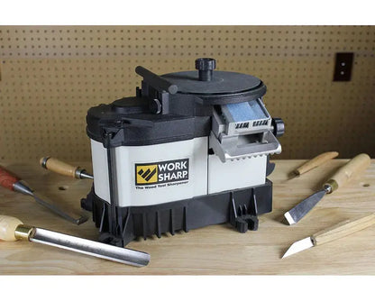 WS3000 Precision Woodworking Tool Sharpener  Benchtop System for Chisels, Planer Blades & Router Bits