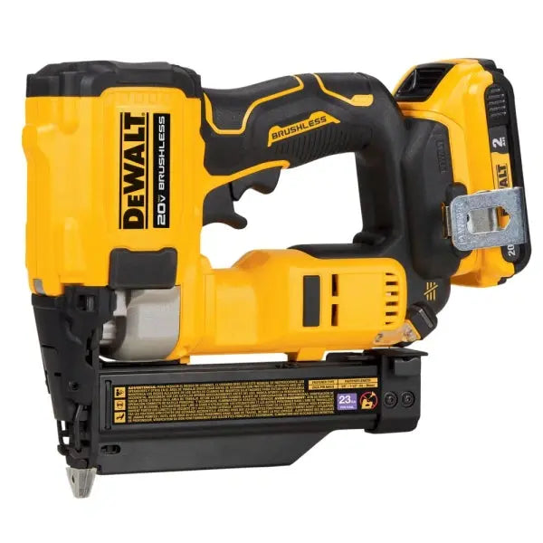 DEWALT 20V MAX ATOMIC 23-Gauge Pin Nailer Kit  Brushless Motor, 5/8″1-1/2″ Fastener Range (2026 Model)