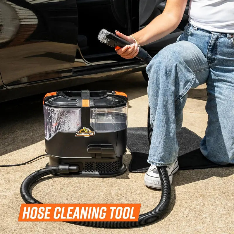 7-Amp Portable Spot Cleaner for Cars, Carpets, and Upholstery Stain Removal
