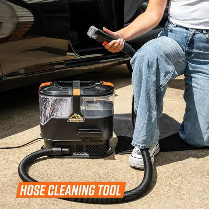 7-Amp Portable Spot Cleaner for Cars, Carpets, and Upholstery Stain Removal