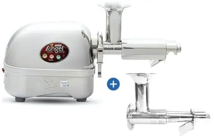 Angel Juicer AG-5500SFH Electric Cold Press Juicer  Stainless Steel (SUS 304), Dual-Gear System, 3HP Motor, 10-Year Warranty