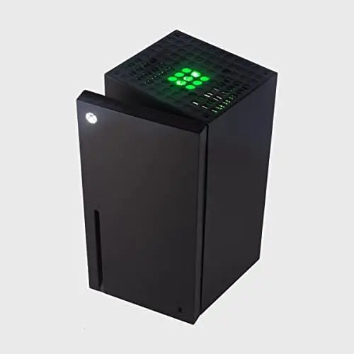 Xbox Official Gear Series X Mini Fridge Thermoelectric Cooler, 10L Capacity, 12 Can Holder, USB Port, AC/DC Powered