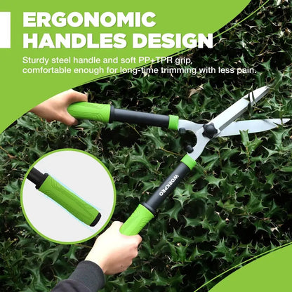 WORKPRO 23-Inch Manual Hedge Shears  Professional-Grade Trimming Tool