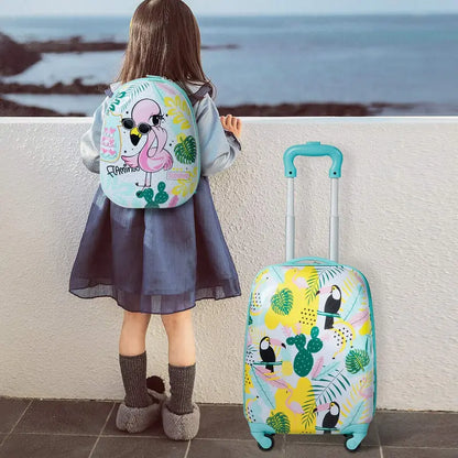 Kids’ Luggage Set  Two Lightweight Carry-Ons (12″ and 16″) for Travel