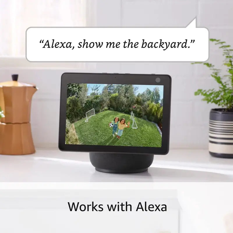Ring Spotlight Cam Plus, Battery | Two-Way Talk, Color Night Vision, and Security Siren