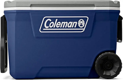 Coleman Classic 100-Quart Wheeled Cooler — Insulated Hard-Sided Design, Leak-Resistant, Ice Retention Up to 5 Days
