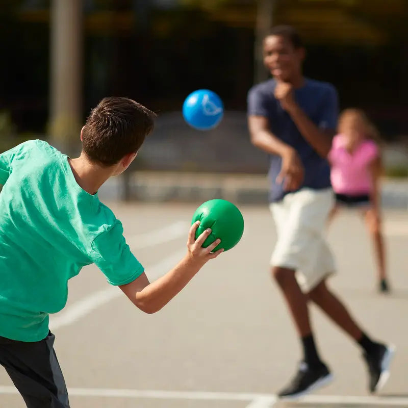 Franklin Sports Foam Dodgeball Set  (6) Soft Kids Dodgeballs