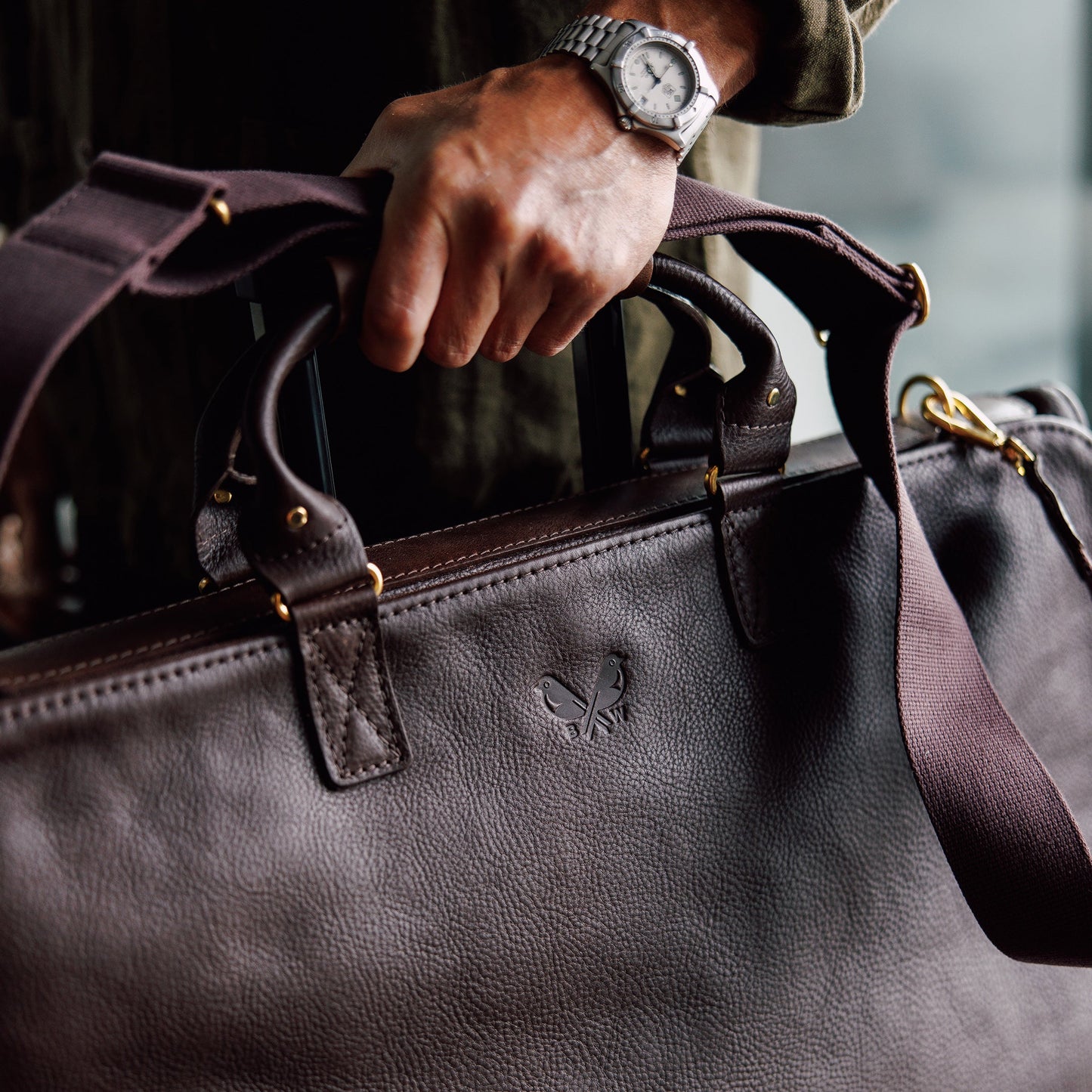 Leather Trifold - Brown