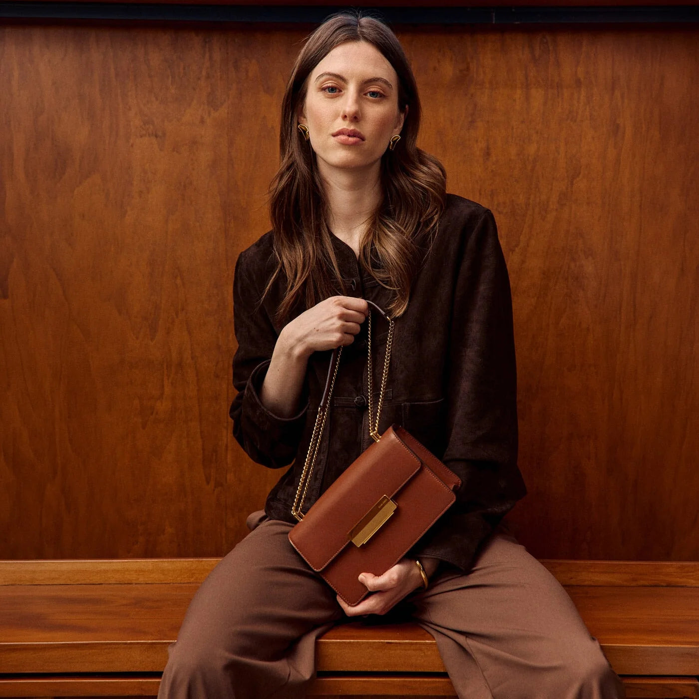 Alma - Cuir Box Camel