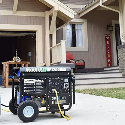 XP12000EH Dual-Fuel Portable Generator: 12,000W Gas/Propane, 457cc EPA- and CARB-Certified Engine