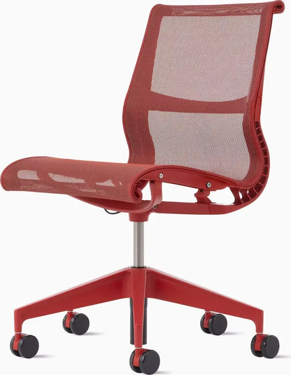 Setu Armless Ergonomic Office Chair