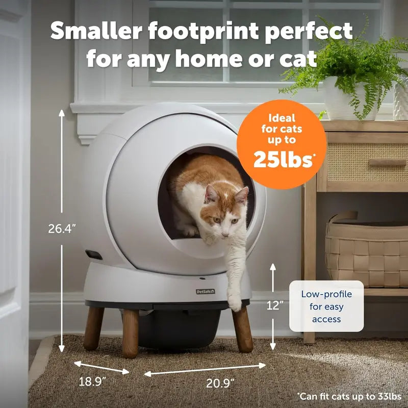 PetSafe ScoopFree Connect Self-Cleaning Litter Box  Wi-Fi Enabled with Health Tracking & App Alerts