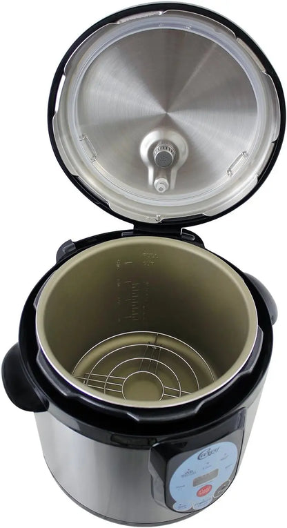 CAREY DPC-9SS Smart Pressure Canner  9.5 Qt Stainless Steel Electric Canning & Cooking System