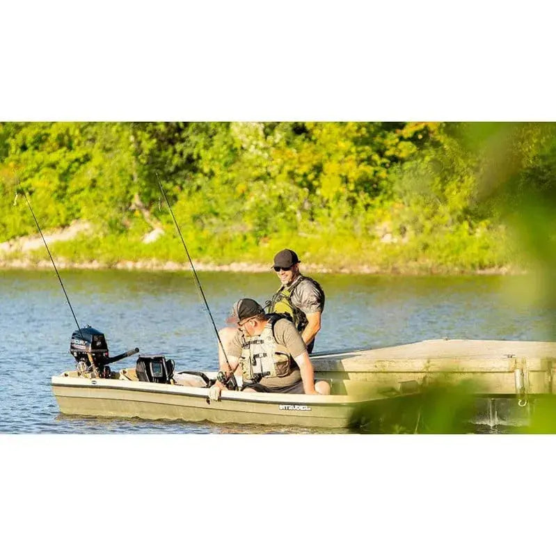 Pelican Intruder 12 Jon Fishing Boat  12-Foot Lightweight Aluminum Fishing Craft