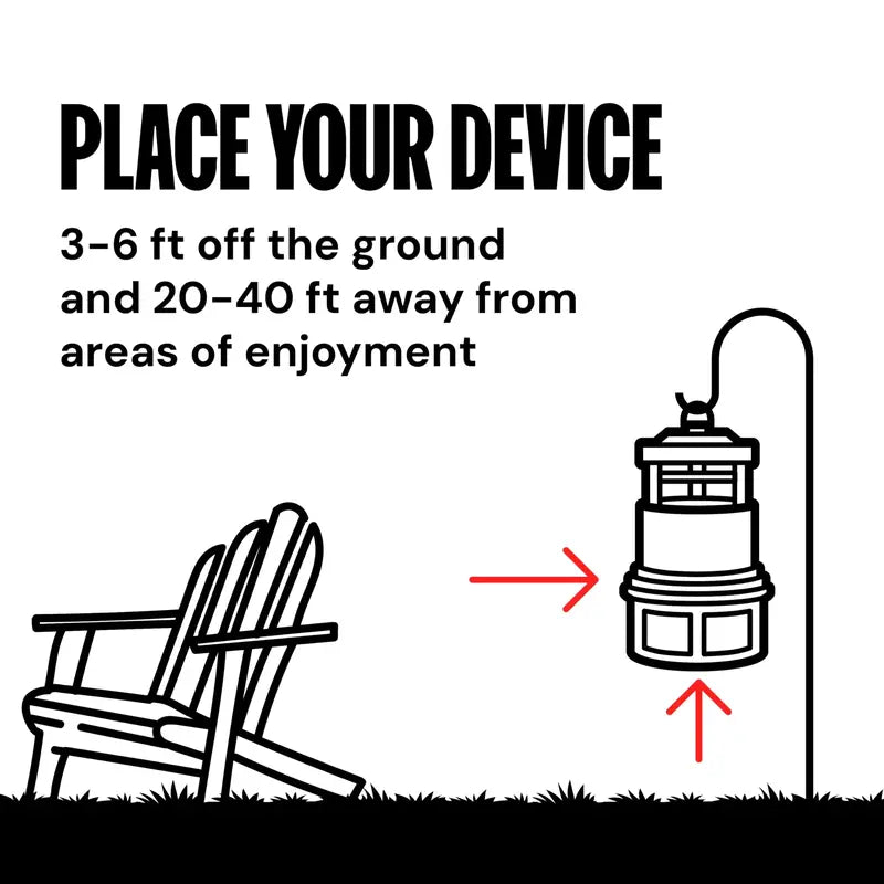 DynaTrap DT2000XL Mosquito and Flying Insect Trap for Outdoor Areas