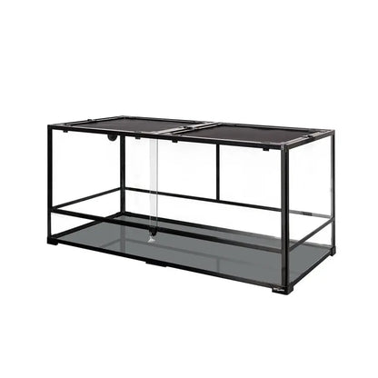 Reptizoo Extra-Large 120-Gallon Terrarium  Premium Habitat for Large Reptiles &amp; Amphibians