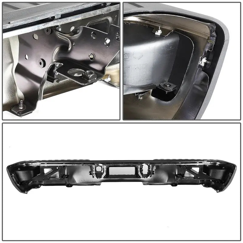 Chevy Silverado & GMC Sierra 1500 Rear Step Bumper  No Parking Sensor Holes (20142018)