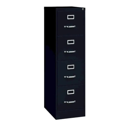 Hirsh Commercial 22D Letter-Sized Vertical File Cabinet  4-Drawer Steel Office Storage Unit