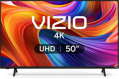 Refurbished VIZIO 50-Inch 4K HDR Smart TV  Dolby Vision, HDR10+, WiFi 6 Connectivity