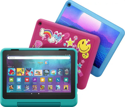 Amazon Fire HD 8 Kids Pro Tablet (2022)  8-inch HD Display, Wi-Fi, 32GB Storage, Ages 612, Cyber Sky Edition