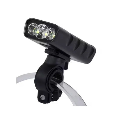 Powerful 5000-Lumen Rechargeable Bike Headlight with Three Illumination Modes