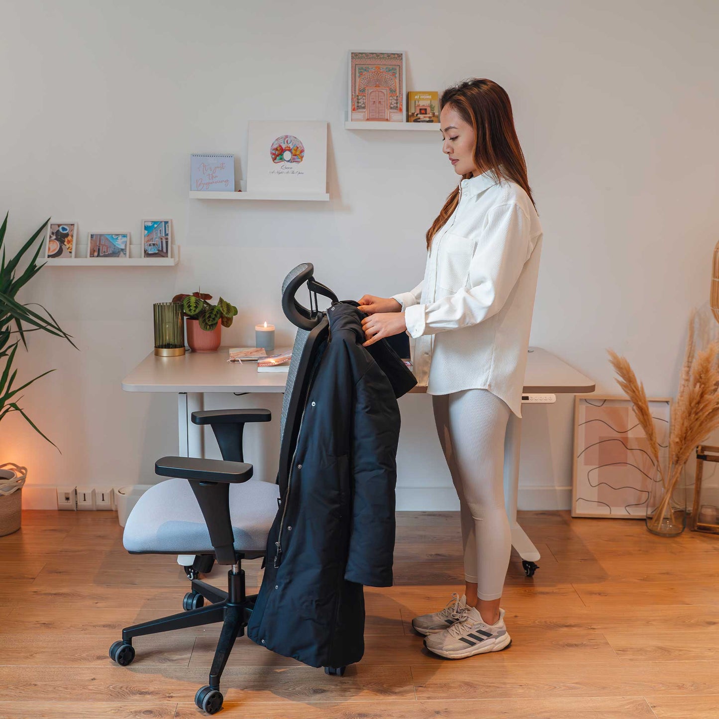 Chaise ergonomique de bureau - LAMA en mousse et maille