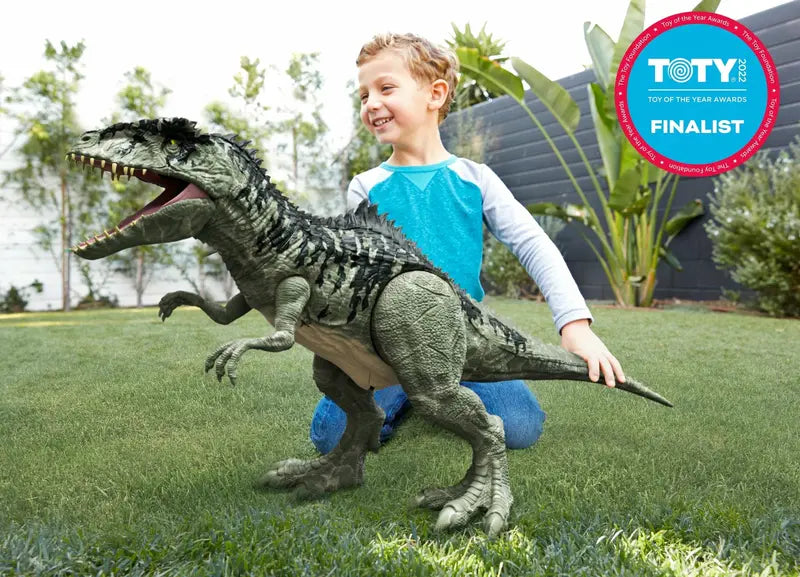 Jurassic World Dominion Giganotosaurus Action Figure  Super Colossal 14″ Tall, 3″ Long, Fully Posable Dinosaur Toy for Ages 4+